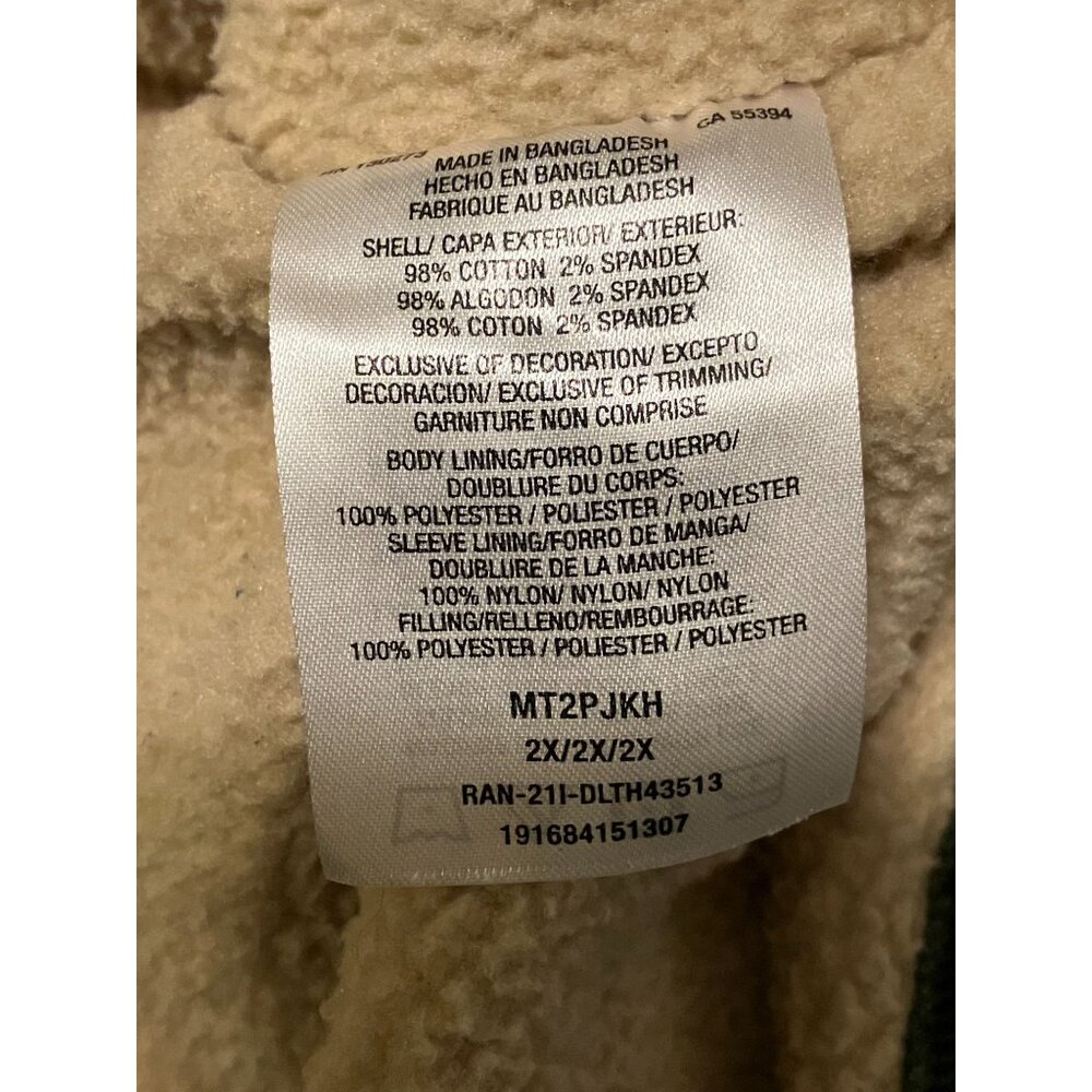 Wrangler Corduroy Jacket 2x Sherpa Lined Western … - image 8